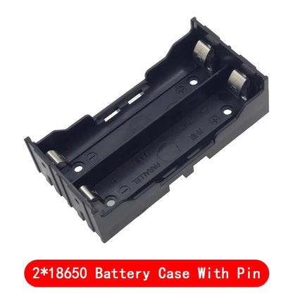 ABS 18650 Battery Holder Case Storage Box with Hard Pin Slots for 1-4 Cells