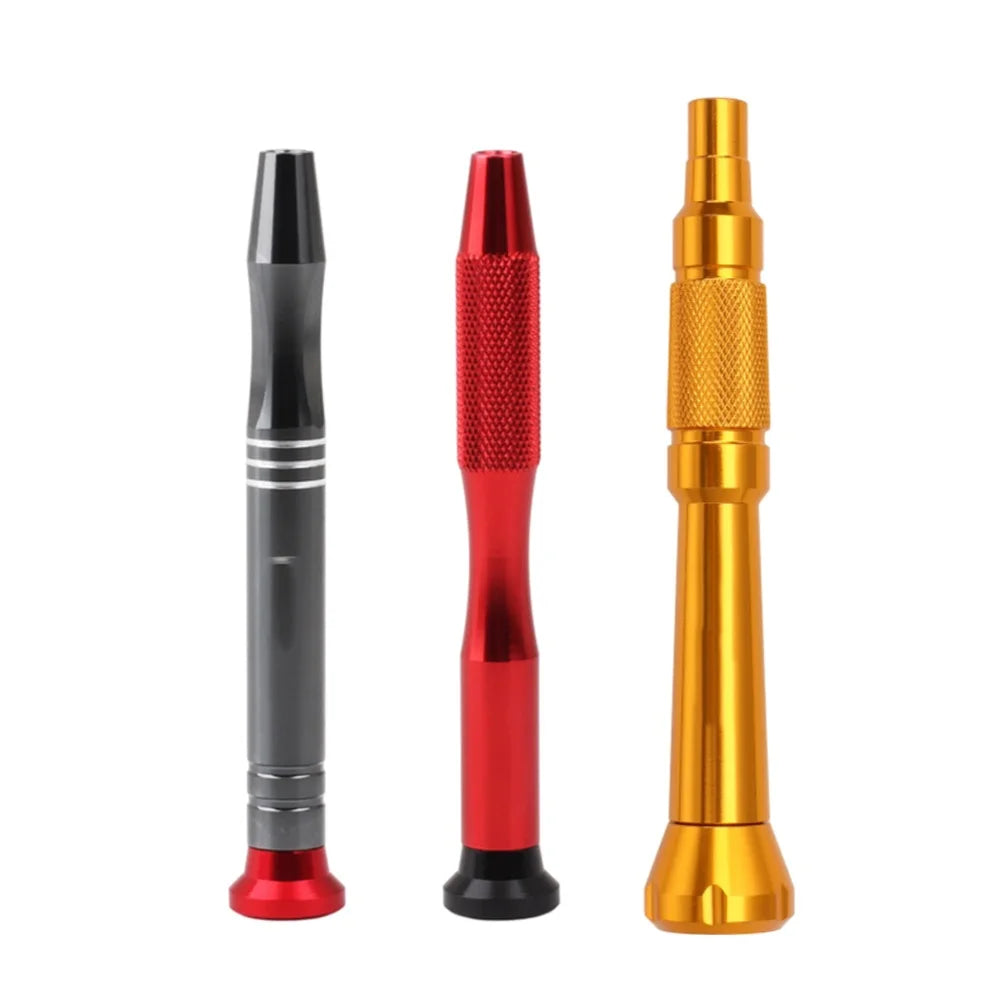 Hex Screwdriver Handle Aluminum Alloy Hex Bit Holder For Electronics Repair Hand Tools Accessories