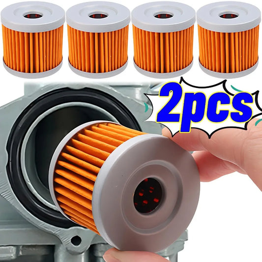 2/1pcs Motorcycle Engine Oil Filter for GS125 Junwei GSX GT125 Diamond Leopard 125 QS110 Aftermarket Spare Parts Motorcycle Acce