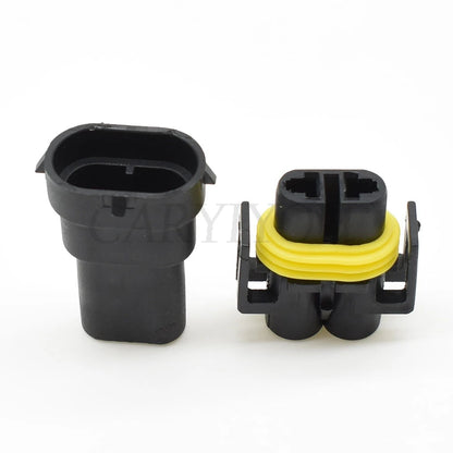 2 Pin 2.8mm Waterproof Fog Lamp Connector DJ7028Y-2.8-11/21 for H11 H8 H9 Headlight Male Female