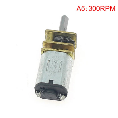 1pc Metal Gearbox Reducer  Electric Motor DIY Toy Micro N20 Gear Motor Slow Speed