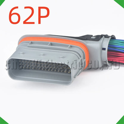 62 Pin Automotive Connectors Engine ECU DCU Computer Board Wire Harness Plug 1-1418883-1 2-1418883-1 for Volvo Trucks DH4 D13CT