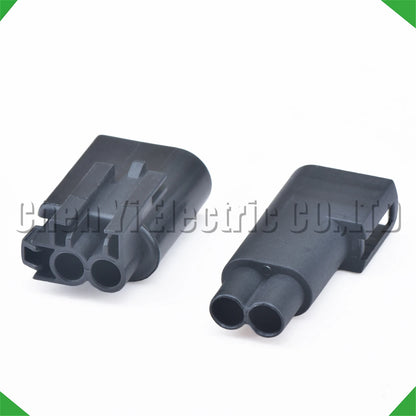 2 Pin Automobile Brake Pad Sensor Connector Wheel ABS Sensor Socket Plug Wire Harness 5-1437710-5 2-1437712-5 5-1437710-6