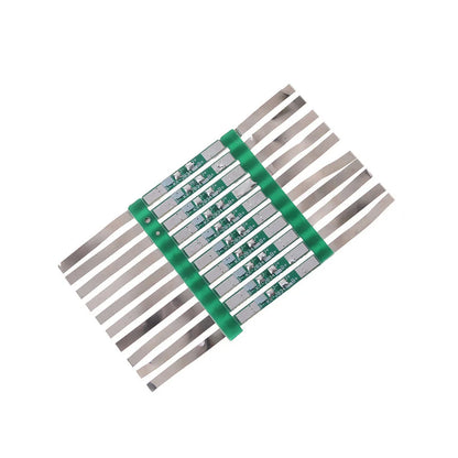 3A Protection Board Kit for 3.7V 18650 Li-ion Battery with Solder Tabs JB 28×3mm, Over-Discharge Protection 4.275±0.025V