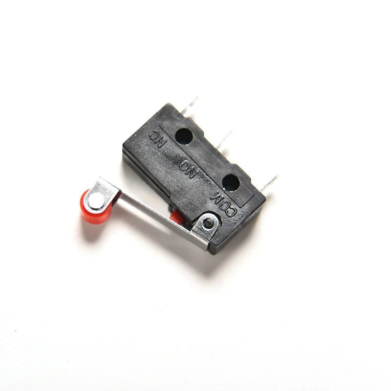 10PCS Micro Roller Lever Limit Switch KW12-3 PCB Microswitch