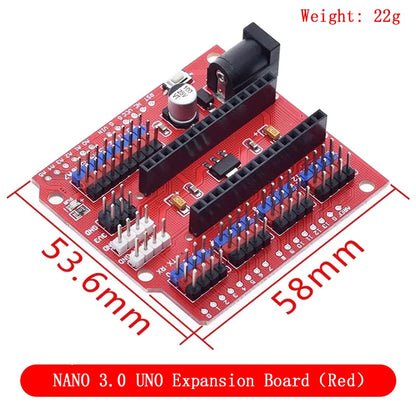 Arduino Nano 3.0 Compatible Controller with CH340 USB Driver ATMEGA328P 16MHz Mini/Micro/Type-C