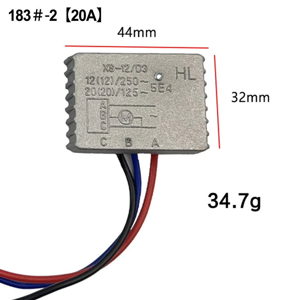 230V To 12-20A Angle Grinder Retrofit Module Soft Startup Current Limiter For Power Tools High Stability AC Power Tool Adaptor