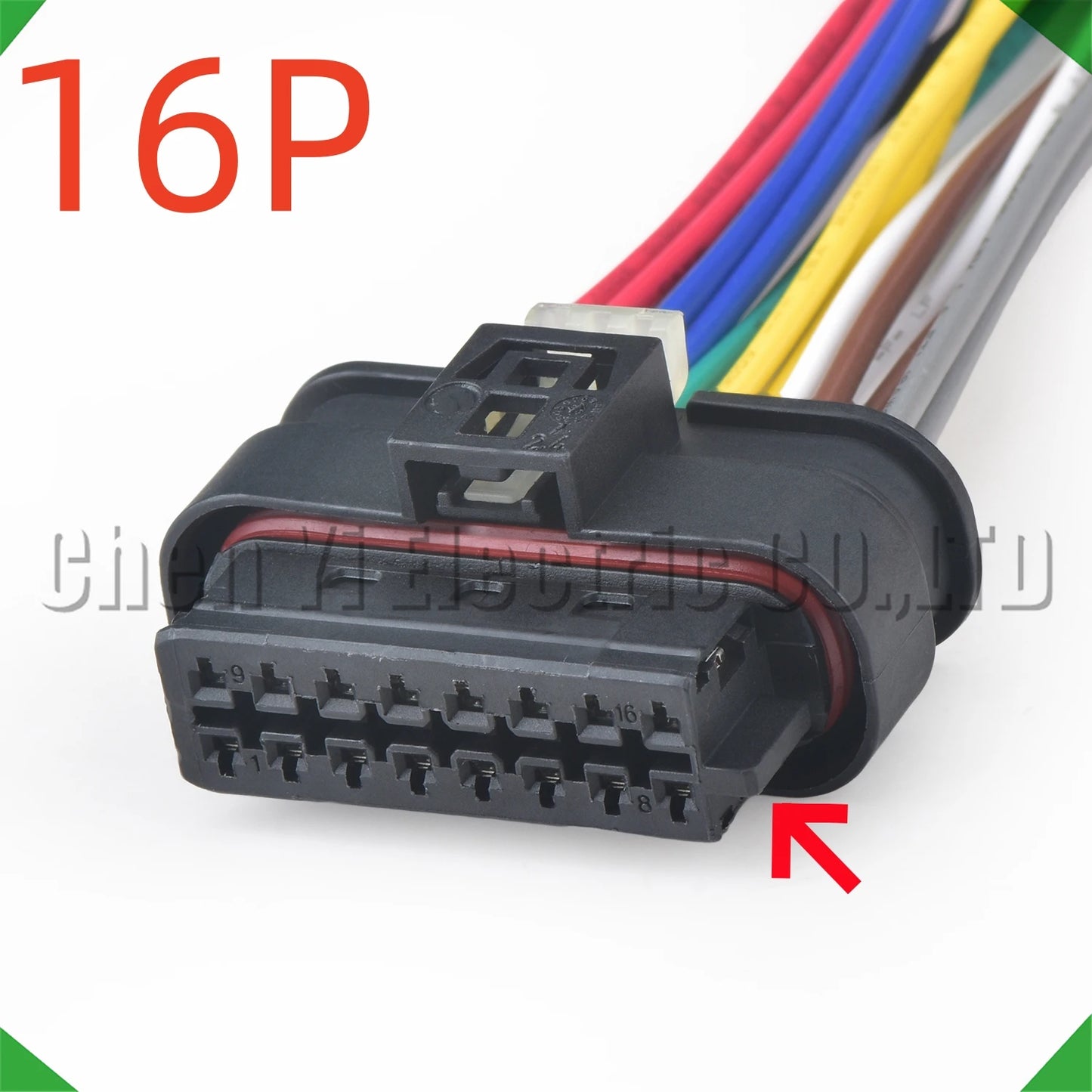 16 Pin Parking Radar Sensor Connector A0001532222 For Mercedes Benz