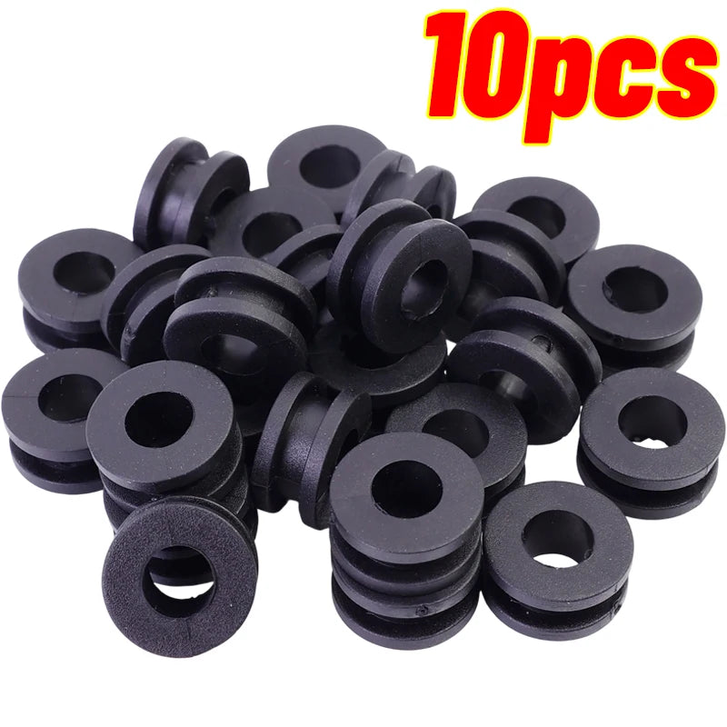 Motorcycle Side Cover Rubber Grommet Gasket Fairing 50/10PCS