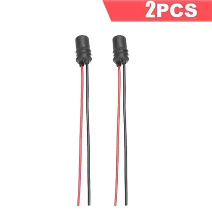 DC12V T10 W5W 147 Bulb Socket Connector Wire Harness Holder 14cm