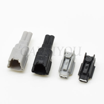 2 Pin 1mm Waterproof Connector 7282-7398-30 DJ7029B-1 PA66 Automotive Appliance Female Male