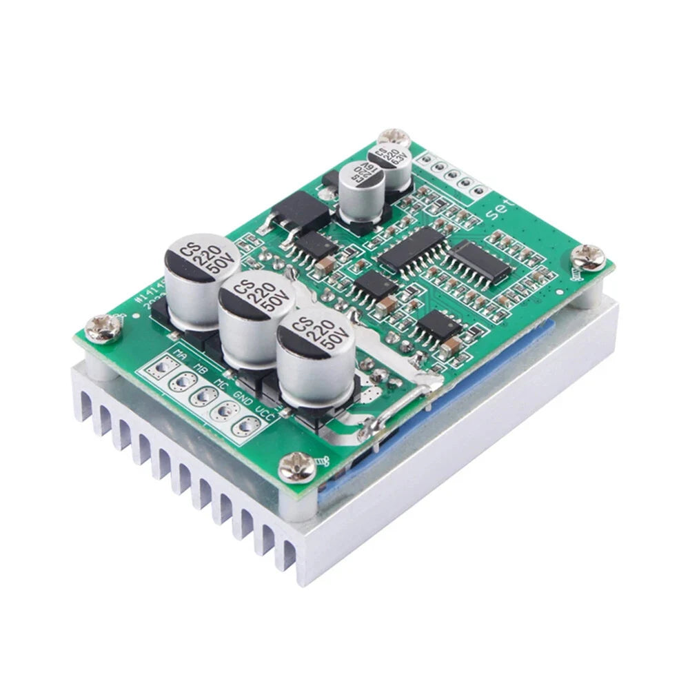 Motor Driver Board BLDC DC12-36V 500W Brushless Speed Controller For PWM Hall-less Motor Control Brushless Motor Speed Regulator