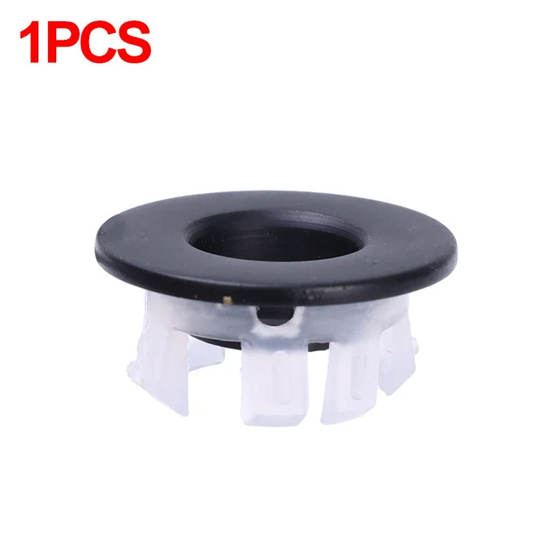 Sink Overflow Ring Cover Plug Bathroom Basin Drain Hole Cap 4/1PCS