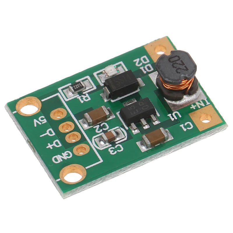 5V DC DC Converter Step Up Power Supply DC-DC Booster Boost Buck Converter Board Step-Up 500MA Voltage Regulator 0.9V-5V to 5V