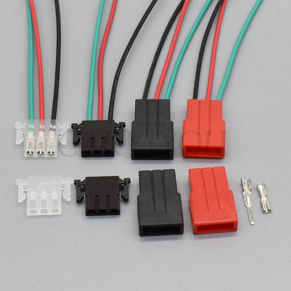 3-Pin 2mm Connector DJ7031-2-11/21 PA66 Male Female for VW Automotive Electrical Wire Harness