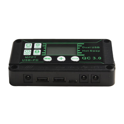 Digital Display Waterproof MPPT Solar Charge Controller Adjustable Current Options 10A 100A Efficient Energy Utilization