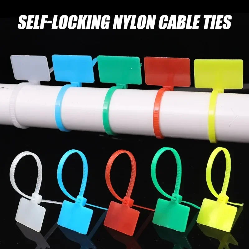 Nylon Cable Tie Self Locking Plastic Zip Ties Wire Wrap Straps