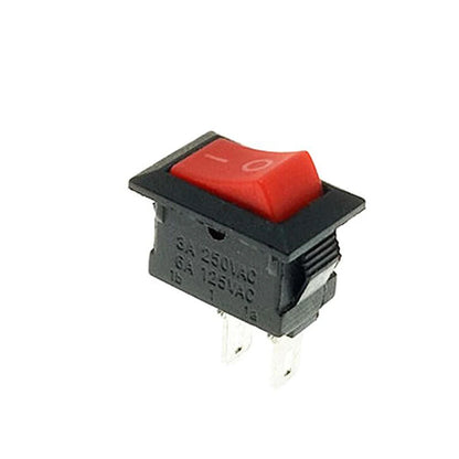 5pcs/lot 10x15mm SPST 2-Pin ON/OFF Rocker Switch KCD11