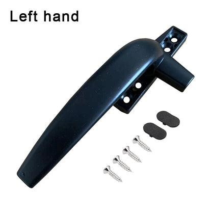 New Thickenin Aluminum Alloy Window Handle Push Out Swing Door And Window Single Point Handle Window Lock Seven Character Handl