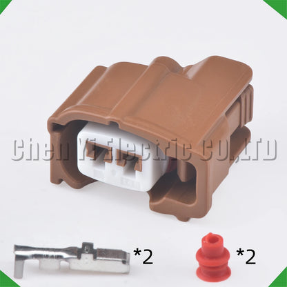 2 Pin Fuel Injector Connector 90980-11875 6189-0611 2.2mm for Toyota