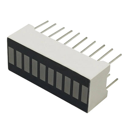 10-Segment Multicolor LED Light Bar Display Module Red Yellow Green Blue Indicator B10BRYGB