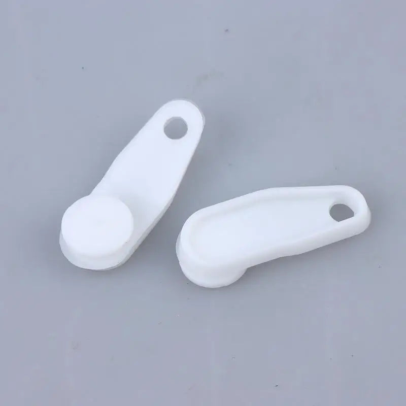 New 50Pcs Multifunction Drapery Hooks Plastic Curtain Track Clips Easy To Use Durable White Curtain Track Hooks Bedroom
