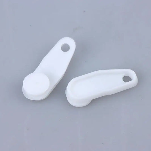 New 50Pcs Multifunction Drapery Hooks Plastic Curtain Track Clips Easy To Use Durable White Curtain Track Hooks Bedroom