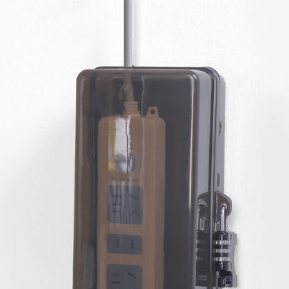 New 6 Outlets Plastic Cable Management Box Electrical Boxes Rain-Proof Weather Proof Plug Box Lead Cover For Protect Outlet Plug