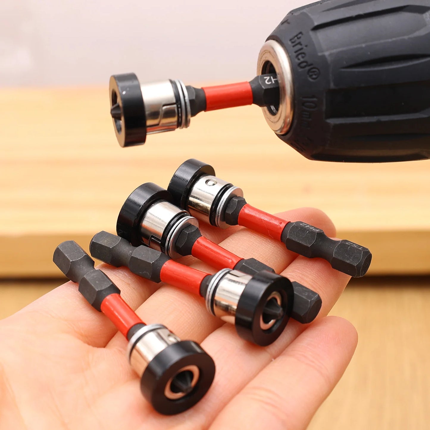 Magnetic Positioning Screwdriver Bits PH2 Batch Head Screwdrivers Drill Bit for Plasterboard Drywall Screw Bits Drilling Tools