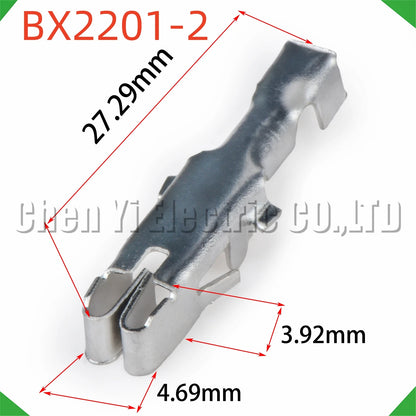50pcs Crimp Pins for BX2091C BX2152-2 BX2201-2 BX2024-2 Automotive Connector Terminals