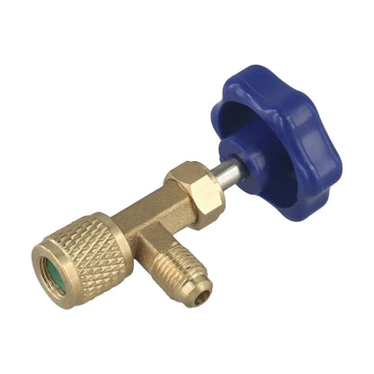 Common Opening Valve Bottle Opener 1/4 SAE Accessories Easy Installation Parts Repair Spare R410A Long Lasting