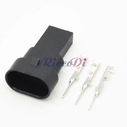 3-Pin GM MAP Sensor Waterproof Connector 12162182 12162185 Male Female with 15cm Wire