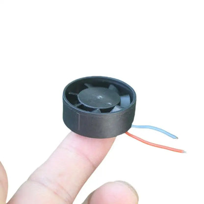 DC6-12V 40mA Automotive LED Headlamp Lens Cooling Fan 29mm Diameter 10pcs