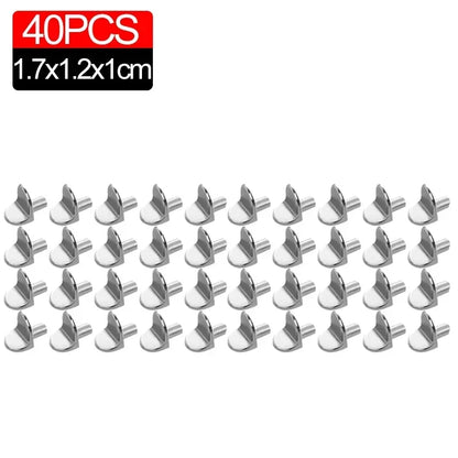 50/10PCS Shelf Support Pegs Pins for Cabinet Cupboard Shelf Bracket