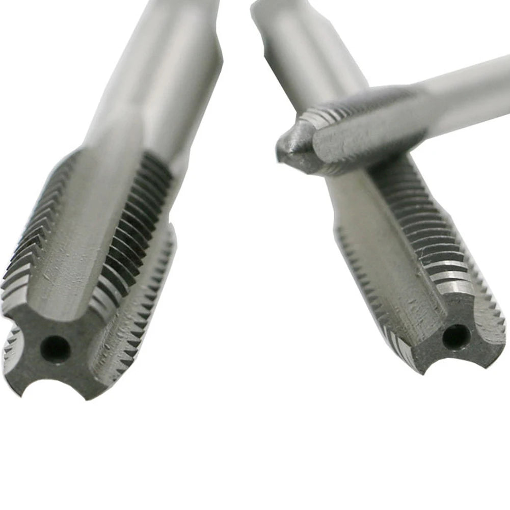 7Pcs For M3 Metric Thread Tap Drill Bits Set with HSS Straight Fluted Screw Taps for Stainless Steel and General Steel