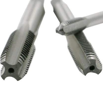 7Pcs For M3 Metric Thread Tap Drill Bits Set with HSS Straight Fluted Screw Taps for Stainless Steel and General Steel