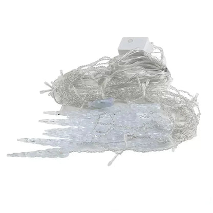 2026 Christmas Decorations Winter LED Icicle Curtain Light Festoon Garlands 0.3/0.4/0.5M Street Droop for New Year