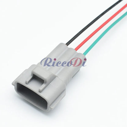 3-Pin Turn Signal & Headlight Wiring Connector Pigtail Harness Plug for Toyota Honda Infiniti