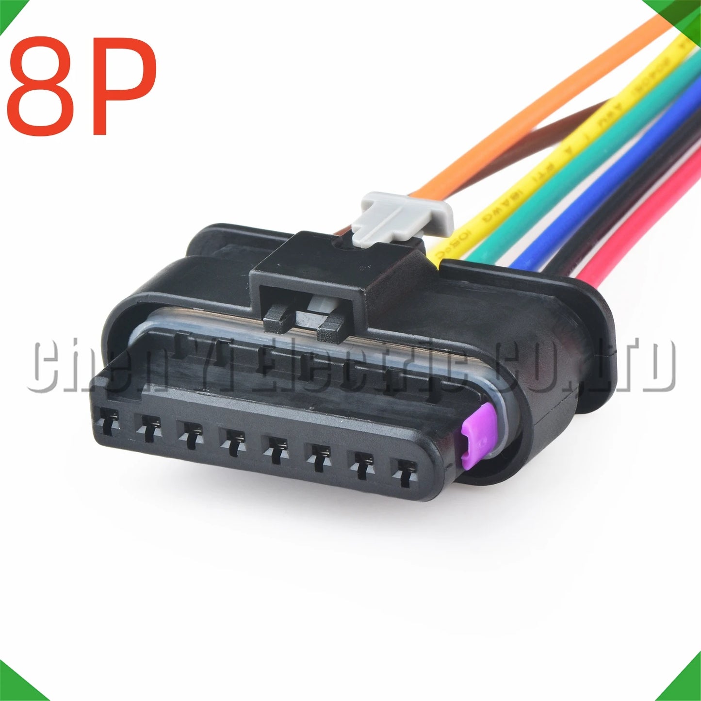 8 Pin Automotive Connectors for Front Bumper Radar, Wire Harness Plug 1-1719393-1 872-862-521 872-555-521 for Benz BMW