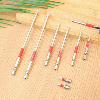 Magnetic Screwdriver Drill Bit Set Alloy Steel Impact Resistant Tips