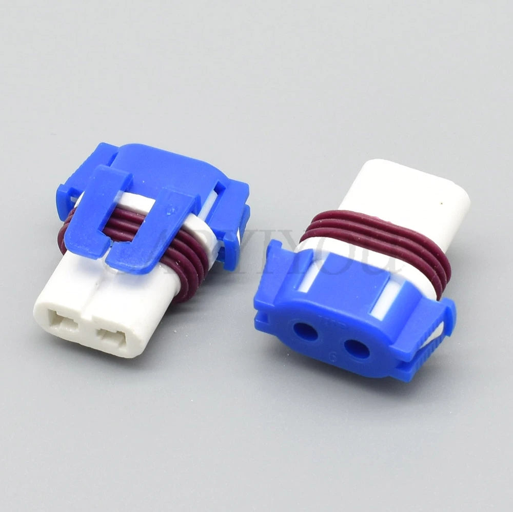 2 Pin Ceramic H11 Headlamp Socket DJ9005A-21 DJ9006A-21 High Temperature Automotive Connector
