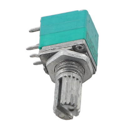 Audio Equipment 60*60*60 Mm Sealing Potentiometer Knurled Shaft Potentiometer Control Device Plastic Shell Single Linear Use