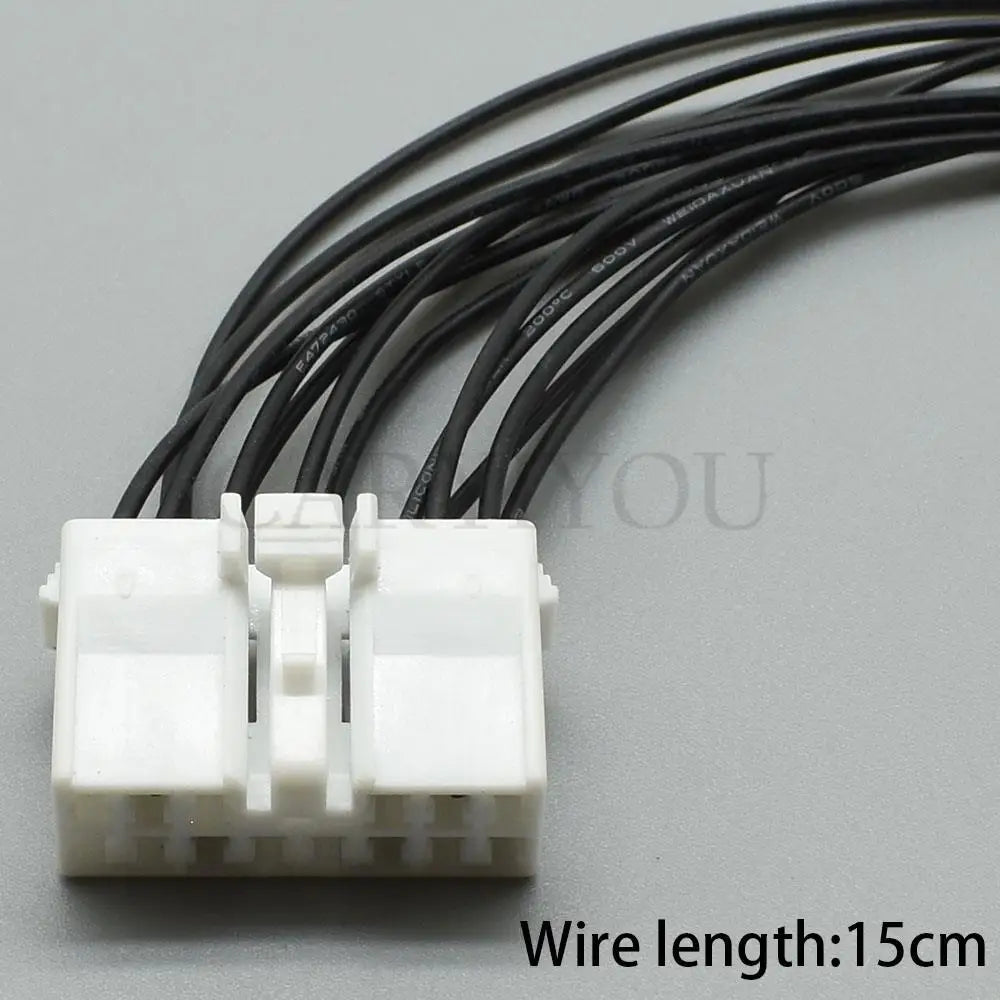 14 Pin Automotive Connector DJ7144Y-2.2-11 DJ7144Y-2.2-21 2.2mm PA66 Male Female