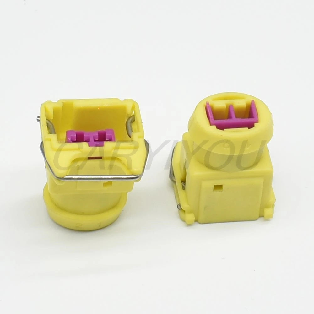DJ7024F-3.5-21 2-Pin 3.5mm Yellow Waterproof Automotive Power Connector OEM DJ144473-4