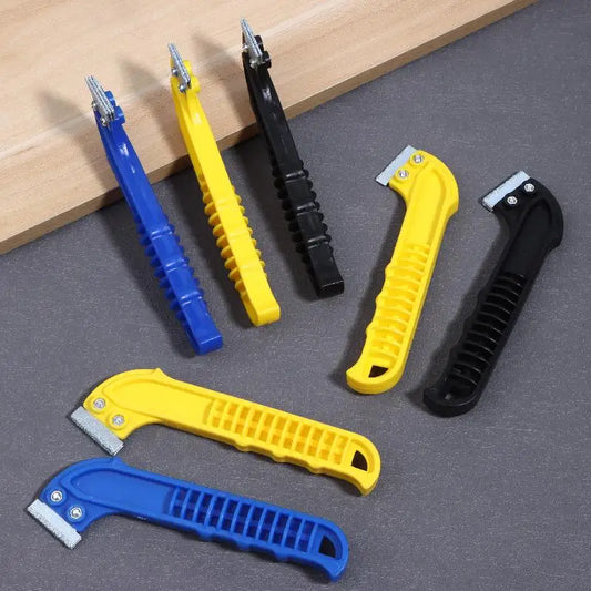 1pc Wall Floor Tiles Seam Caulk Grout Remover Paint Scraper Tile Joint Cleaner Knife Blade Construction Drywall Taping Tool