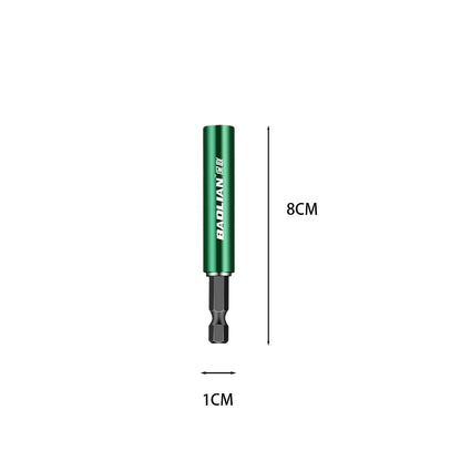 80/120mm Magnetic Hexagonal Handle Extension Connecting Rod 1/4 Telescopic Quick Release Electric Drill Screwdriver Bit Holder