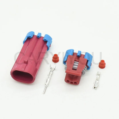 DJ7024Y-1.5-11/21 2-Pin Waterproof Connector for EGR Solenoid Valve Sensor OEM 12177071 12052643