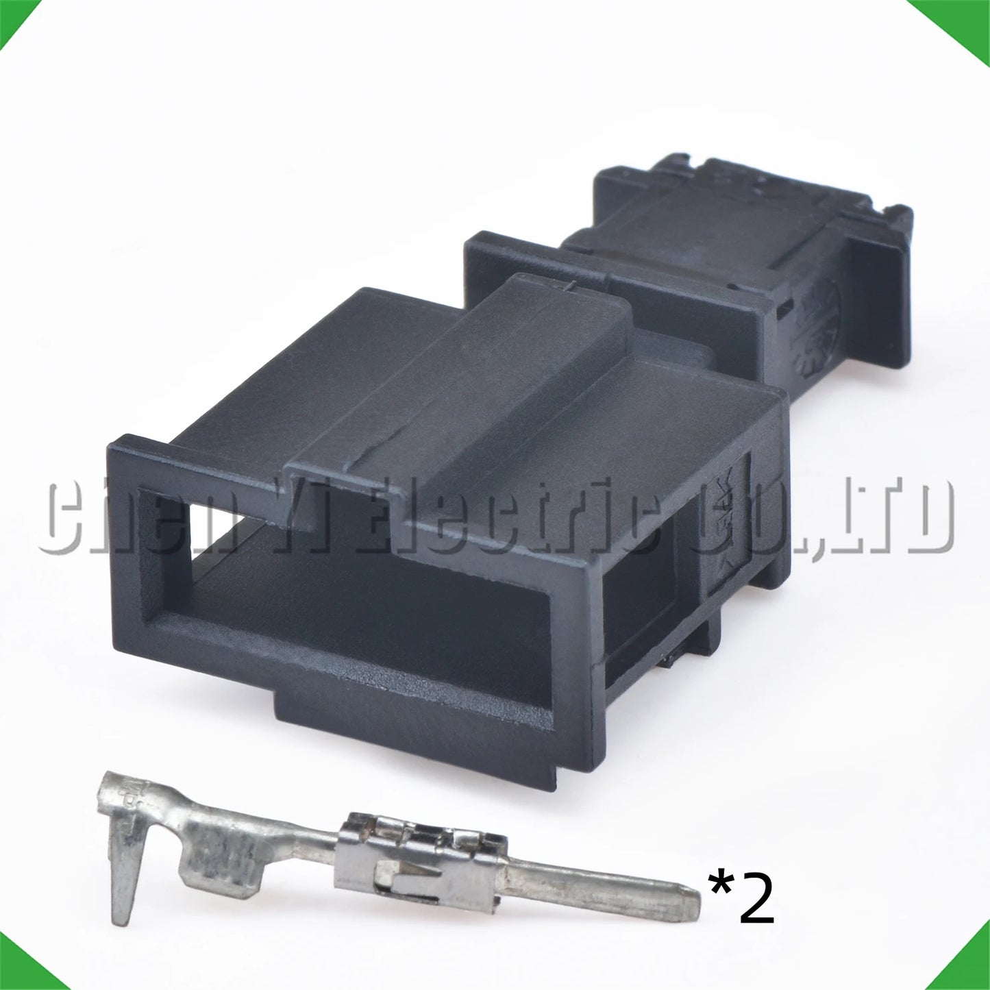 2 Pin Automobile License Light Door Light Connector Trunk Lights Horn Speaker Sensor Wire Harness Plug 3B0972712 1J0971972