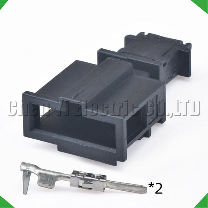 2 Pin Automobile License Light Door Light Connector Trunk Lights Horn Speaker Sensor Wire Harness Plug 3B0972712 1J0971972