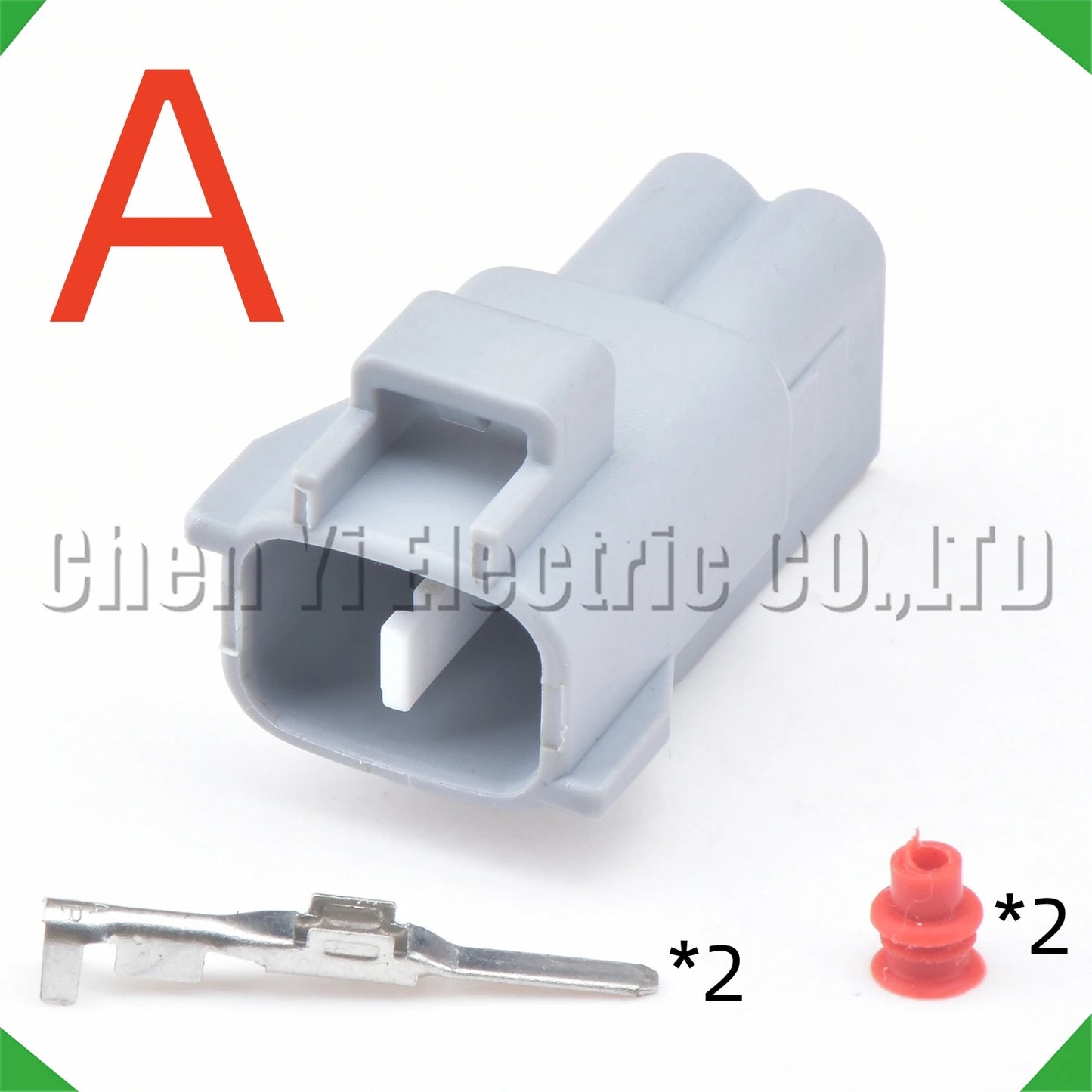 2 Pin Fog Light Connector 6189-0175 90980-11019 for Toyota